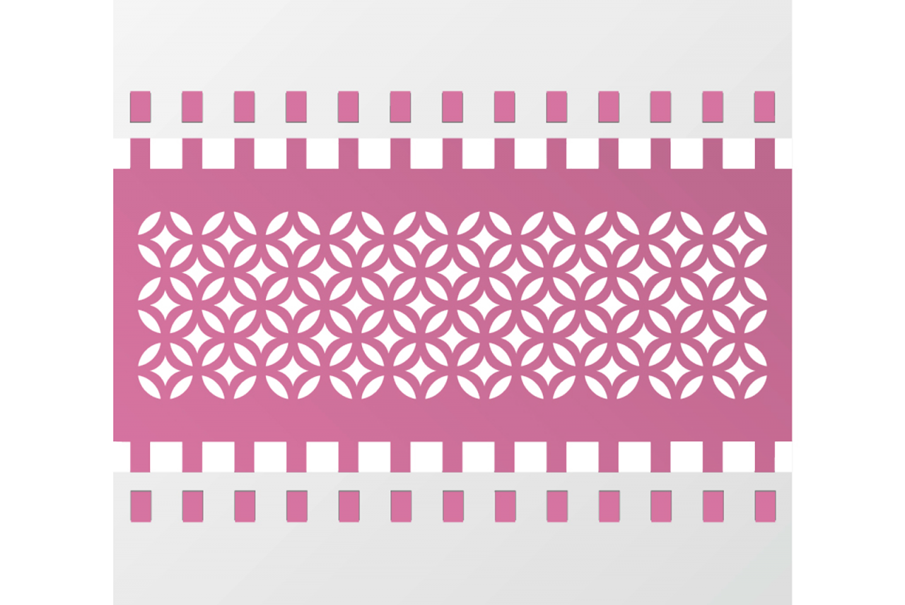 CutMuster in verschiedenen Einsätzen Moderne Flächenvorhänge und