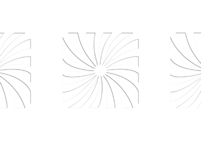 Modernes Muster Lasercut für Vorhänge