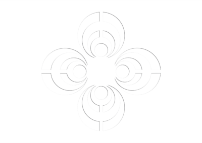 Modernes Muster Lasercut für Vorhänge