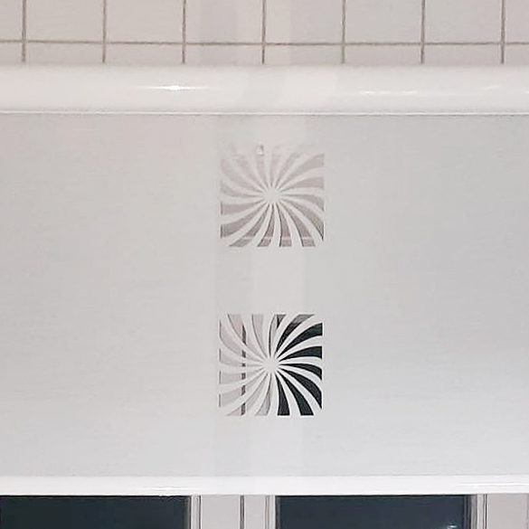 vorhang modern rollo bad quad